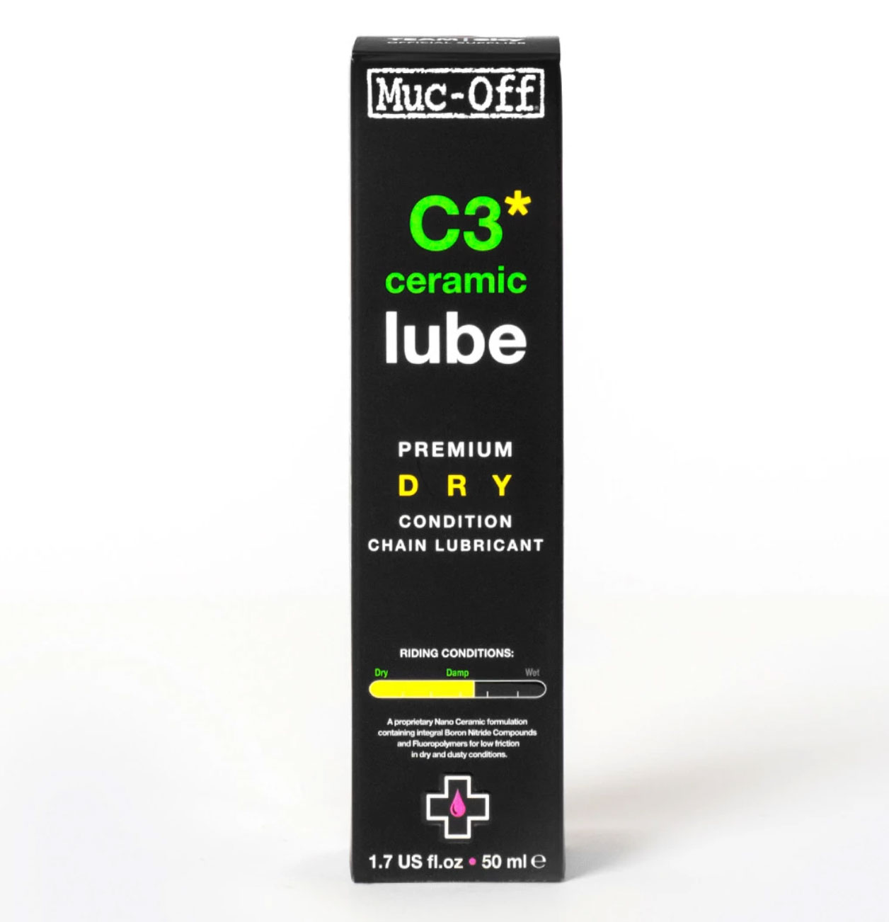Buy the Muc-Off Dry Lube 50ml Ceramic C3 with light online