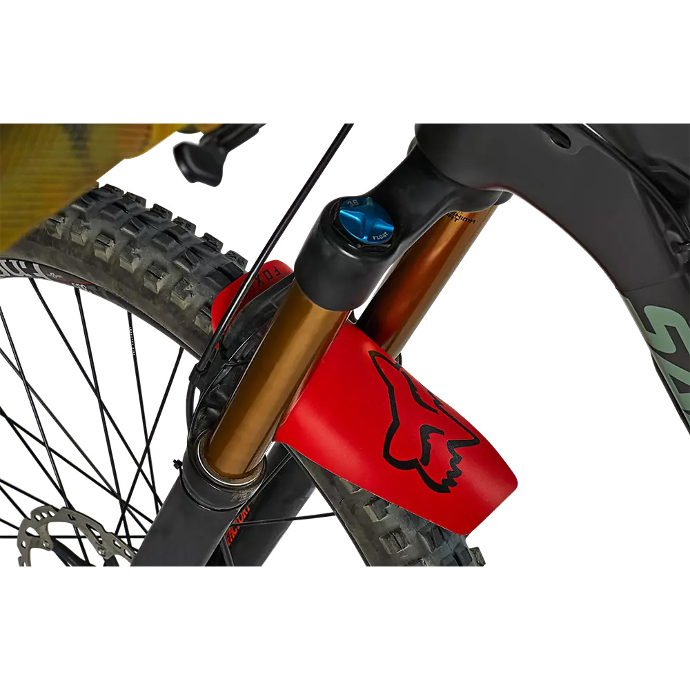 Buy the FOX MTB Front Mudguard Red online - Performance Bicycle