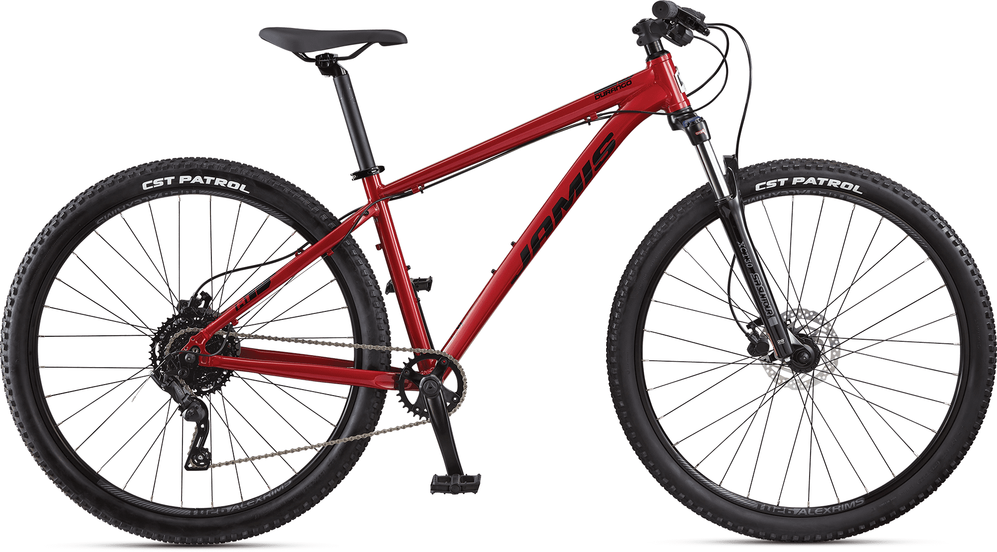 Buy the Jamis Durango A1 Garnet Red 2022 online - Performance Bicycle
